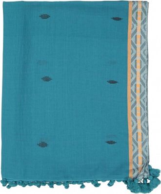 Guadalupe Design Womens Kela Cover Up In Turquoise