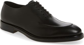 Ferragamo Sanremo Wholecut Shoe in Nero at Nordstrom, Size 10.5