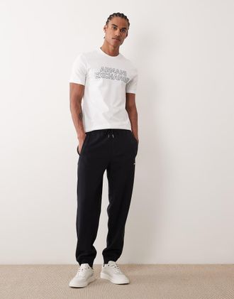 A|X Armani Exchange Joggers blu navy con logo