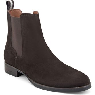 Kenneth Cole Raymond Chelsea Boot in Mocha/Mocha/Silver at Nordstrom, Size 11.5
