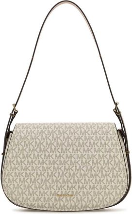 Michael Kors Printed Canvas Moore Shoulder Bag
