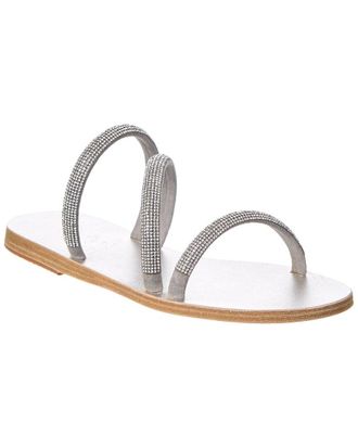 Ancient Greek Sandals Polytimi Diamante Suede Sandal