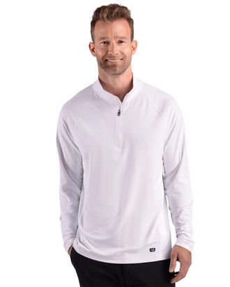 Cutter & Buck Prospect Recycled Featherlight Stretch Mens Quarter Zip