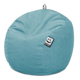 Happers Happers - Puff Pelota Terciopelo Vintage Turquesa &Uacute;nico Turquesa