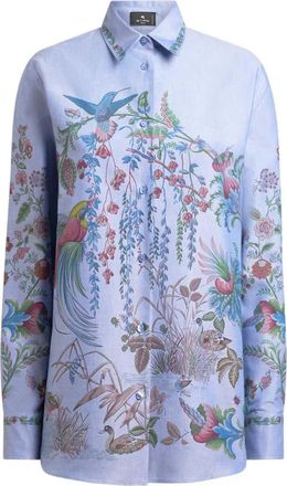 Etro Etro-Hemd mit Blumendruck
