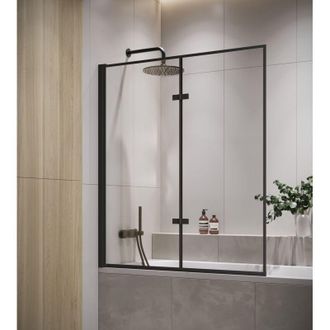 Badplaats Mampara De Ba&ntilde;o Medal 120 X 140 Cm - Negra - Mampara De Ba&ntilde;o Gir