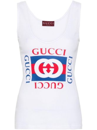 Gucci Sweater met GG-logo - Wit