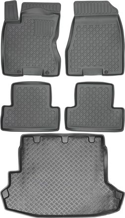 OEM Juego De Alfombrillas Para Coche Y Maletero Para Nissan X-trail Ii T31 Suv (2008-2013)