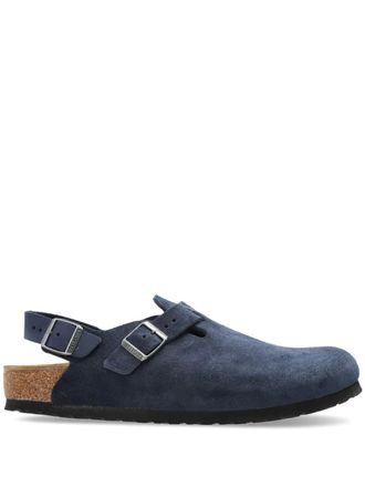 Birkenstock Tokio buckle strap clogs - Blue