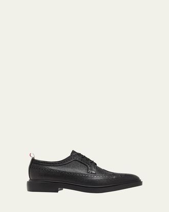Thom Browne Mens Classic Long Wing Brogue Shoes