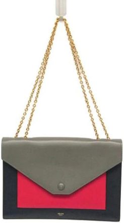 Celine Pre-owned Leather celine-bags - Dames - Vintage Schoudertas - Veelkleurig - ONE Size - Leer - Vintage