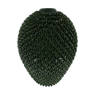 Schubiger M&ouml;bel Vase Keramik Gr&uuml;n H: 52 cm