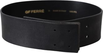 Gianfranco Ferre Fashion Riem - unisex - Riemen - Zwart - ONE Size - Leer - Accessoires