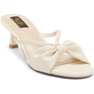 Rachel Roy Jane Bow Slide Sandal in Natural at Nordstrom Rack, Size 8.5