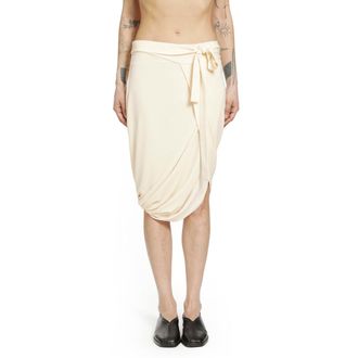Christophe Lemaire Soft Wrap Midi Skirt