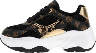 Guess Harpaa Sneakers - Dames - Sneakers - Veelkleurig - 37 EU - Leer - Schoenen