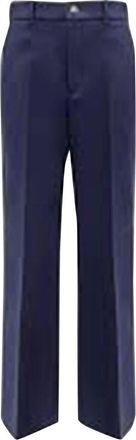 Gucci Mujer, Pantalones, Azul, Talla: M