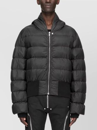 Rick Owens down hooded puffer jacket