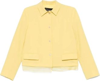 Fabiana Filippi Dames, Jassen, Geel, Maat: M Leer