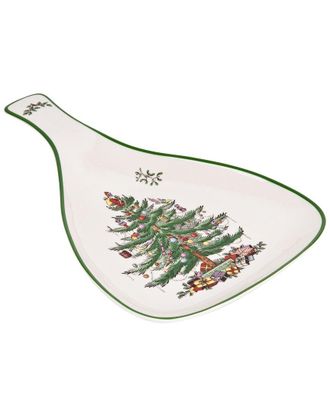 Spode Christmas Tree Large Handled Paddle