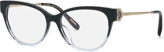 Chopard Demo Cat Eye Ladies Eyeglasses VCH325S 0N91 55