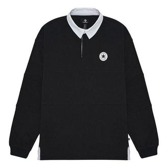 Converse Chuck Taylor All Star Long Sleeve Rugby Asia Sizing Black 10025229-A01