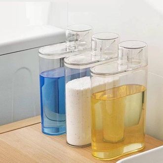 OEM Juego De 1 Dispensador De Detergente - 1,3 Litros - Dispensador Para Suavizante De Telas, L&iacute;quido Y En Polvo