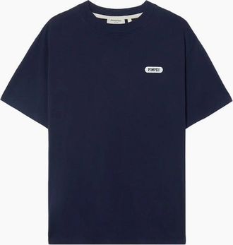 Pompeii Mens Pompeii Programme Navy T-Shirt - Black - Size: 40