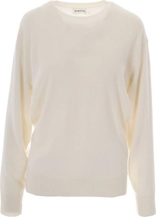 P.A.R.O.S.H. Maglia girocollo - female - P.A.R.O.S.H. - Round-neck Knitwear - Beige - XS - Knitwear