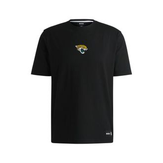BOSS x NFL stretch-cotton T-shirt with special branding
