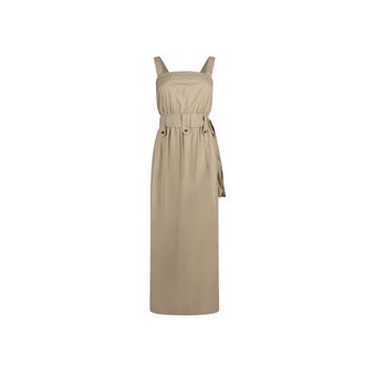 Liu Jo Dames, Jurken, Beige, Maat: XL Katoen