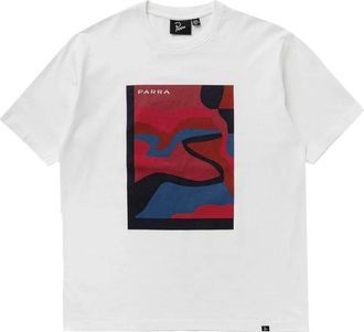 by Parra T-shirt FTP Booster in cotone - Bianco