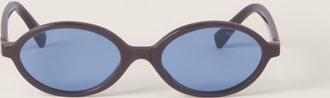 Miu Miu Miu Regard Sunglasses, Woman, Indigo Lenses