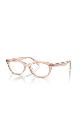 Oliver Peoples 51mm Square optical glasses in Brown at Nordstrom