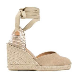Castaner Chiara Espadrille Wedge Sandalen - Dames - Schoenen - Beige - Maat: 41 EU Jute