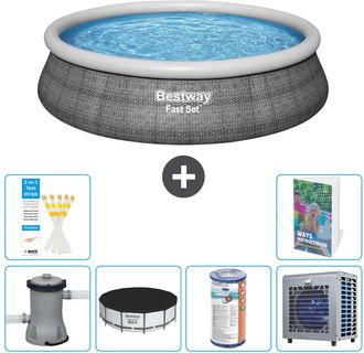 Bestway Piscina Bestway Fast Set Redonda - 457x84 Cm - 7-piezas S203