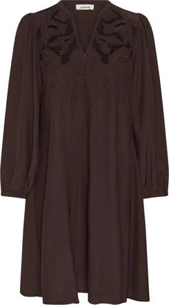 Soaked In Luxury Vestidos - Dresses - Mujer - Marr&oacute;n - XS