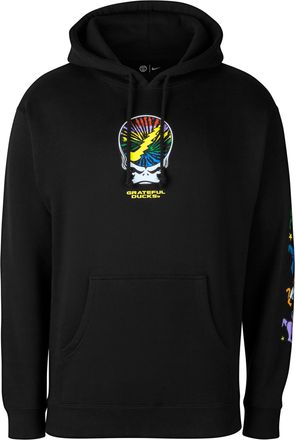 Nike Mens Grateful Ducks Spiral Hoodie in Black | NIKGD038H01-BLK