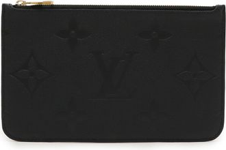 Louis Vuitton Monogram Empreinte Black Noir Monogram Empreinte Pouch (Pre-Owned)