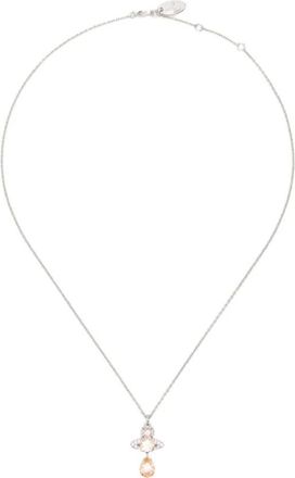 Vivienne Westwood Ismene Drop Hanger - Dames - Kettingen - Grijs - ONE Size - Nylon - Accessoires