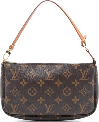 Louis Vuitton Borsa a spalla Pochette Accessoires con monogramma 2000 - Marrone