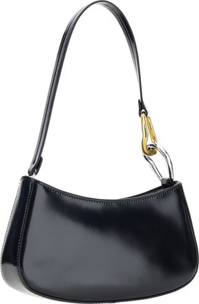 Staud Womens Ollie Shoulder Bag Black Calf Leather Bos Taurus