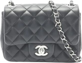Chanel Pre-owned Vintage Schoudertas - Dames - Vintage Schoudertas - Zwart - ONE Size - Vintage
