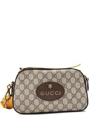 Gucci Neo Vintage Camera Messenger Bag GG Coated Canvas crossbody bag - Bruin