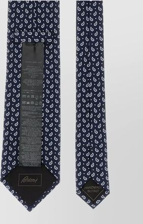 Brioni silk paisley tie