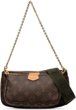Louis Vuitton Pre-owned Multi-Pochette Accessoires - Dames - Vintage Schoudertas - Bruin - ONE Size - Vintage