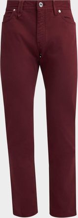 Brioni Men & apos;s Cotton Stretch 5-Pocket Pants
