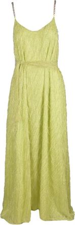 Feminista Green Long Dress