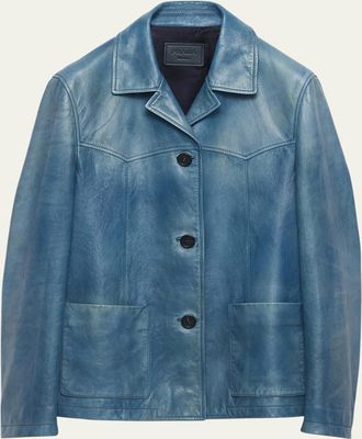 Prada Napa Leather Jacket