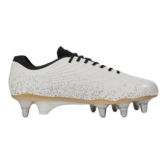 Canterbury Of New Zealand Stampede Groundbreak Elite Soft Ground Rugby Boots in White | Size: 8